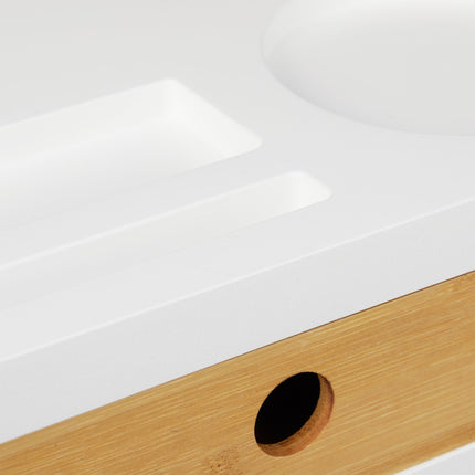 Support d'écran et rangement de bureau