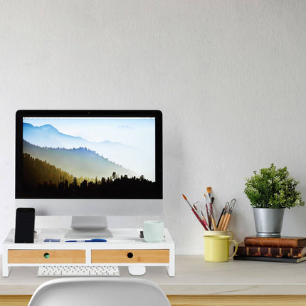 Support d'écran et rangement de bureau
