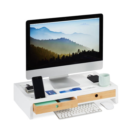 Support d'écran et rangement de bureau