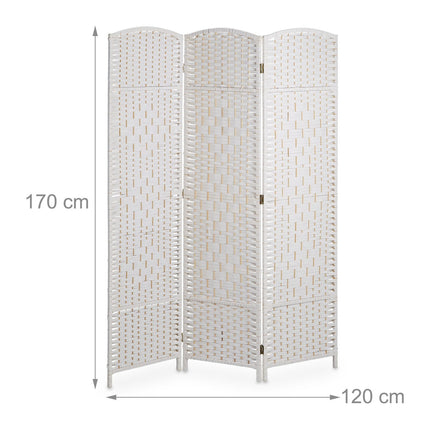 Sichtschutzwand mit 3 Paneelen