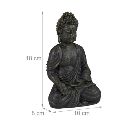 Statue de Bouddha assis 18 cm