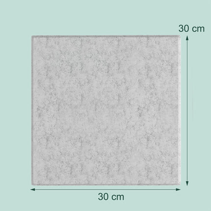 Selbstklebende Filzplatten, 12er-Pack, quadratisch, für Notizen