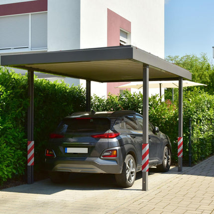 Protection murale autocollante réfléchissante pour garage, lot de 2