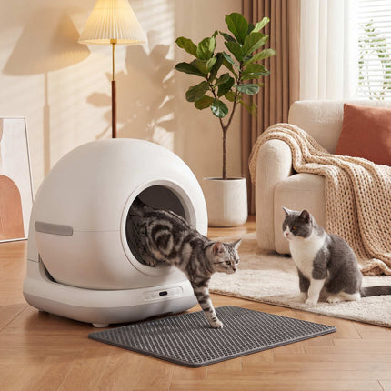 Selbstreinigende Katzentoilette XL 72L mit HD-Kamera und App-Steuerung