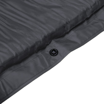 Matelas de camping autogonflant, gris foncé