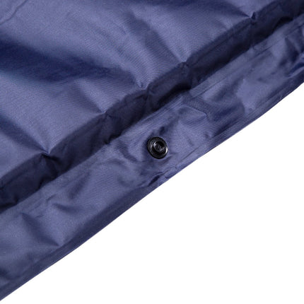 Matelas de camping autogonflant avec oreiller, bleu