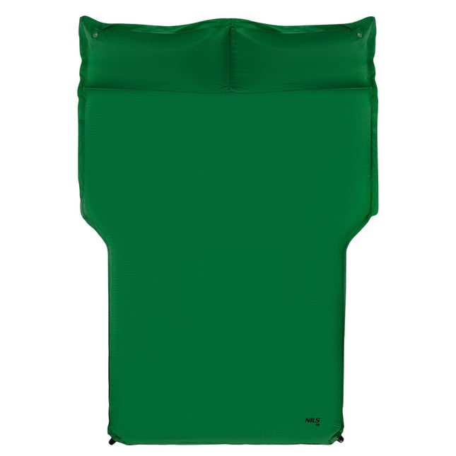 Tapis de sol autogonflant pour camping en voiture, vert, 188 x 132 x 5 cm