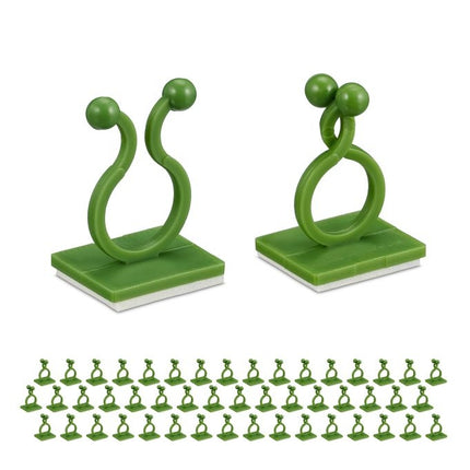 Selbstklebende Pflanzenclips im 240er Set