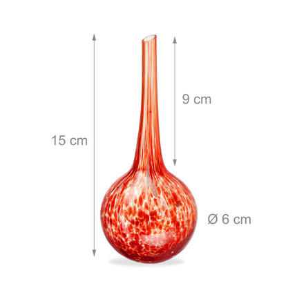 Self-watering glass set of 2