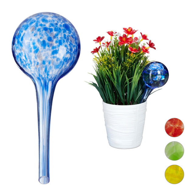 Lot de 2 verres à arrosage automatique