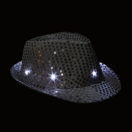 Paillettenhüte LED 2er Set