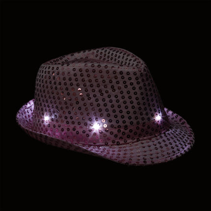Paillettenhüte LED 2er Set