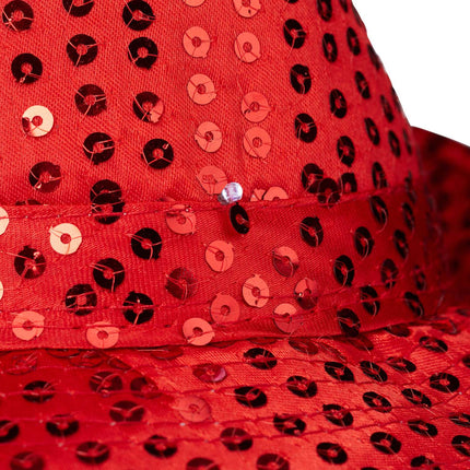 Lot de 2 chapeaux à paillettes LED