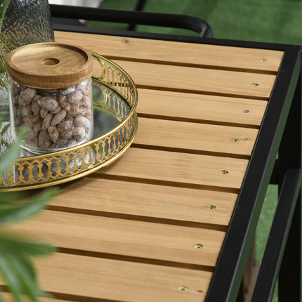 Outdoor trolley with shelves and hooks - 107 x 65 x 80 cm