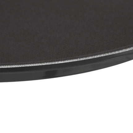 Lot de 2 plateaux de service noirs