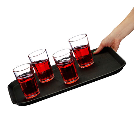 Ensemble de 2 plateaux de service