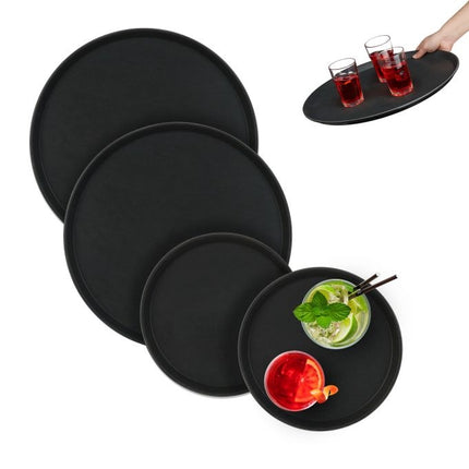 Ensemble de 4 plateaux de service 2 tailles