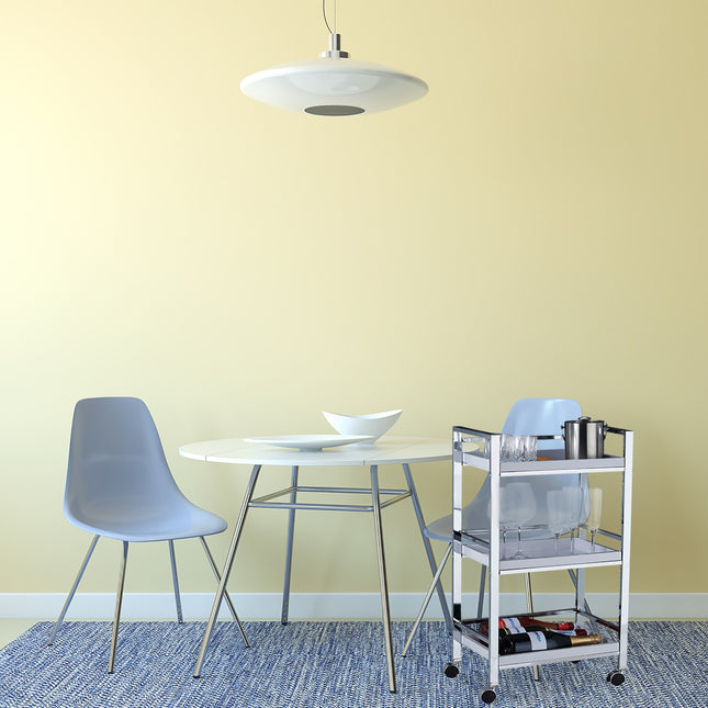 Servierwagen mit 3 herausnehmbaren Tabletts