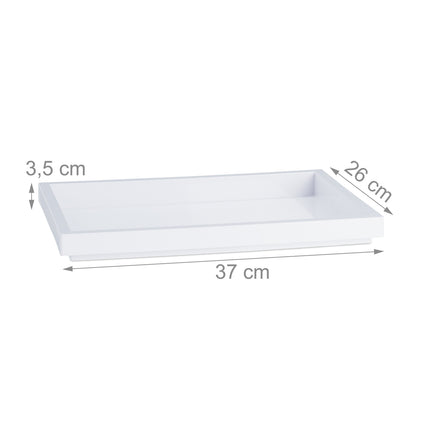 Servierwagen mit 3 herausnehmbaren Tabletts