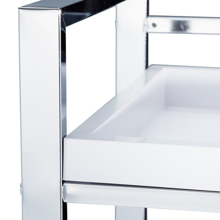 Servierwagen mit 3 herausnehmbaren Tabletts