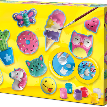 Ses Ensemble De Moulage Et De Peinture "Happy Figures"