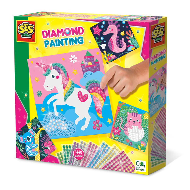 Ses Diamond Painting « Animaux heureux »
