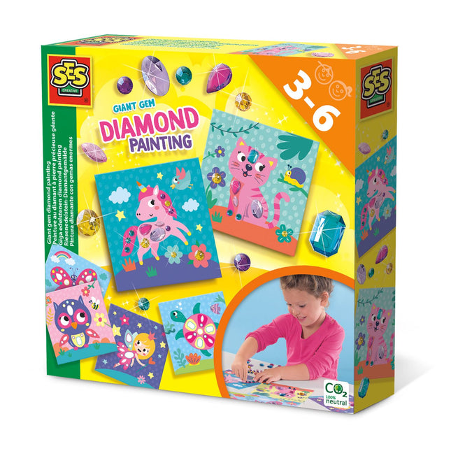 Peinture de diamant de gemme géante de Ses