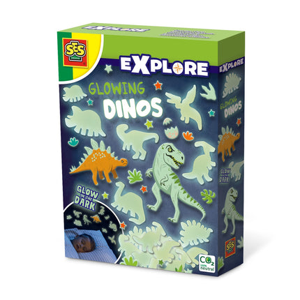 Leuchtende Dinos