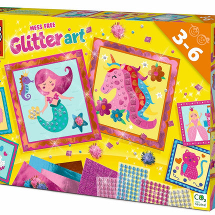 Art pailleté sans gâchis Ses