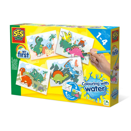 Ses Mein erstes Malbuch mit Wasser - Dinos