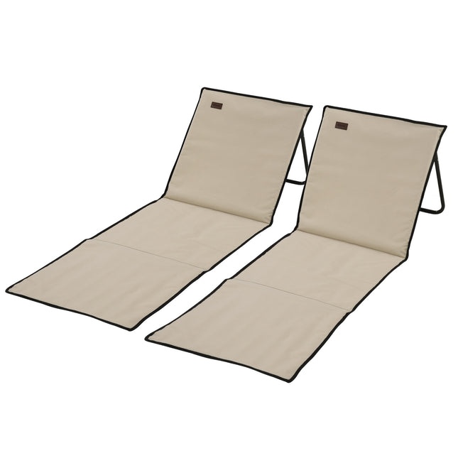 Faltbare Strandstuhl-Sets, verstellbar mit Tragetaschen