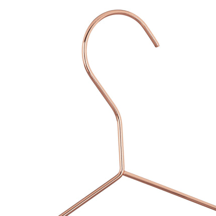 10er Set rosé-goldene Kleiderbügel