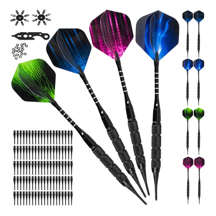 Jeu de 12 fléchettes / fléchettes + accessoires Trizand 21629