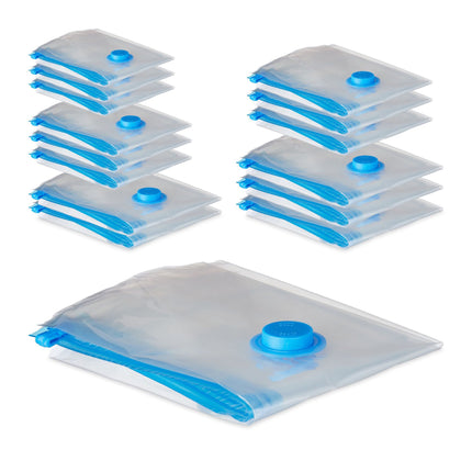 Lot de 15 sacs sous vide pour vêtements