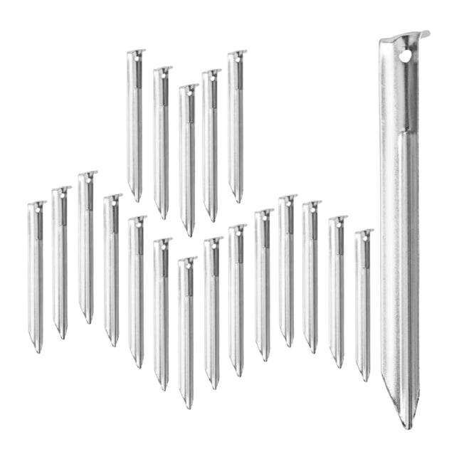 Lot de 20 piquets de tente