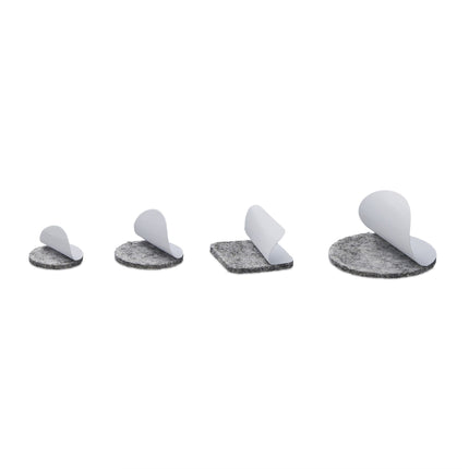 Lot de 272 patins en feutre autocollants