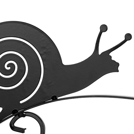 Lot de 2 supports pour panier suspendu en forme d'escargot