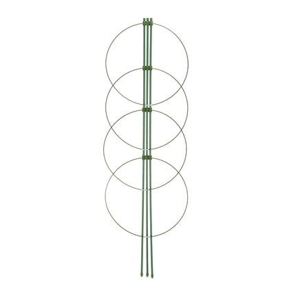 2er-Set runde grüne Rankgitter, 91 cm