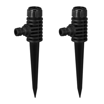 Lot de 2 arroseurs à picots noirs