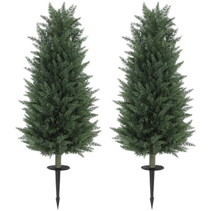 Künstliche Zypressenbäume, 831 UV-beständige Blätter pro Baum