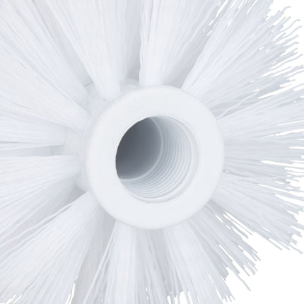 Lot de 2 brosses WC blanches
