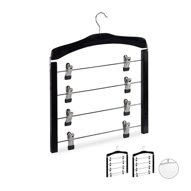 Lot de 3 cintres multi-jupes