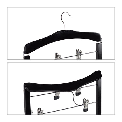 Lot de 3 cintres multi-jupes