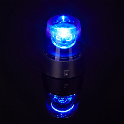 Set mit 3 blauen LED-Leuchten