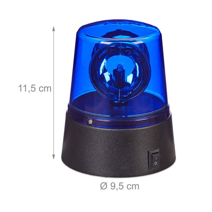 Set mit 3 blauen LED-Leuchten