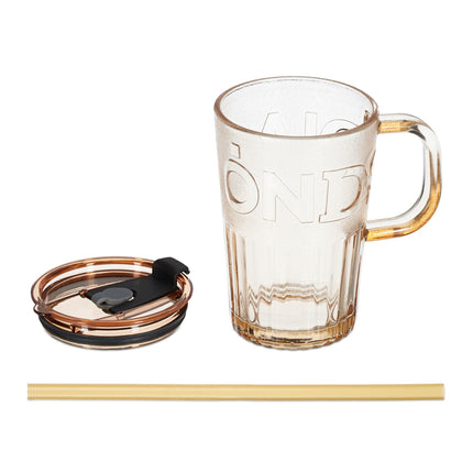 Lot de 4 verres à boire avec anses