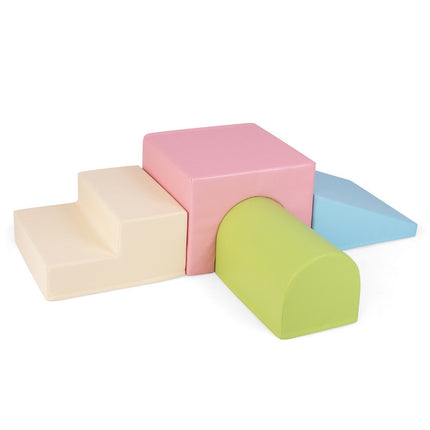 Ensemble de 4 blocs de mousse pour grimper et ramper, ensemble de jouets de construction