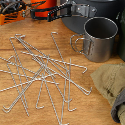 Lot de 50 piquets de tente