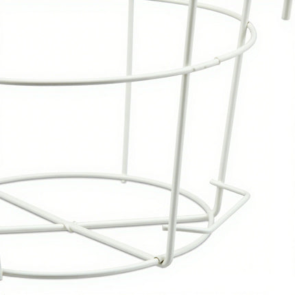 Ensemble de 6 jardinières suspendues avec crochets pour balcon
