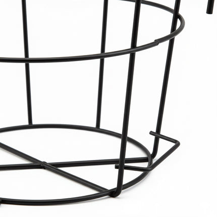 Ensemble de 6 jardinières suspendues avec crochets pour balcon